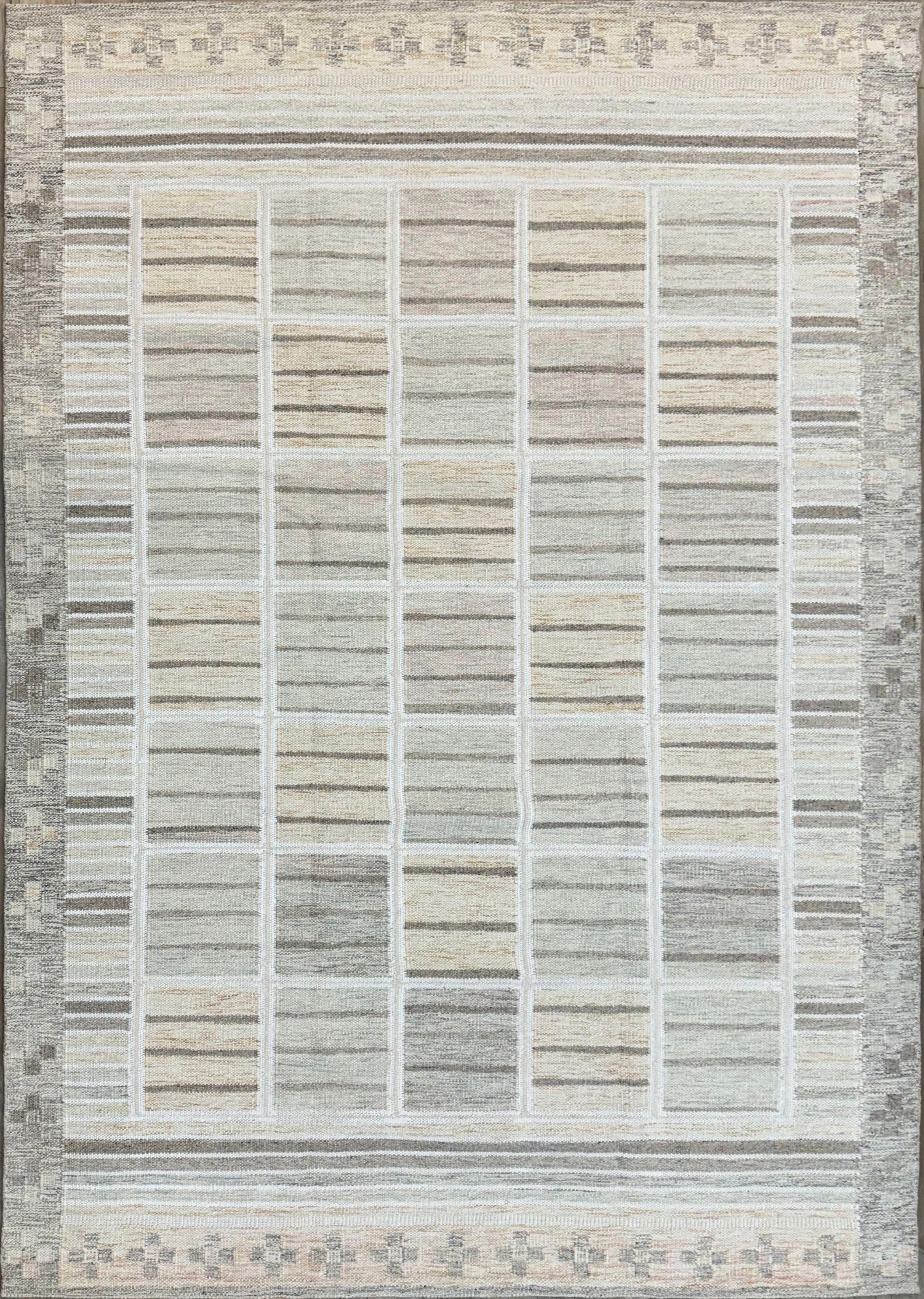 9'0"x12'0" Swedish India Wool (#10687)