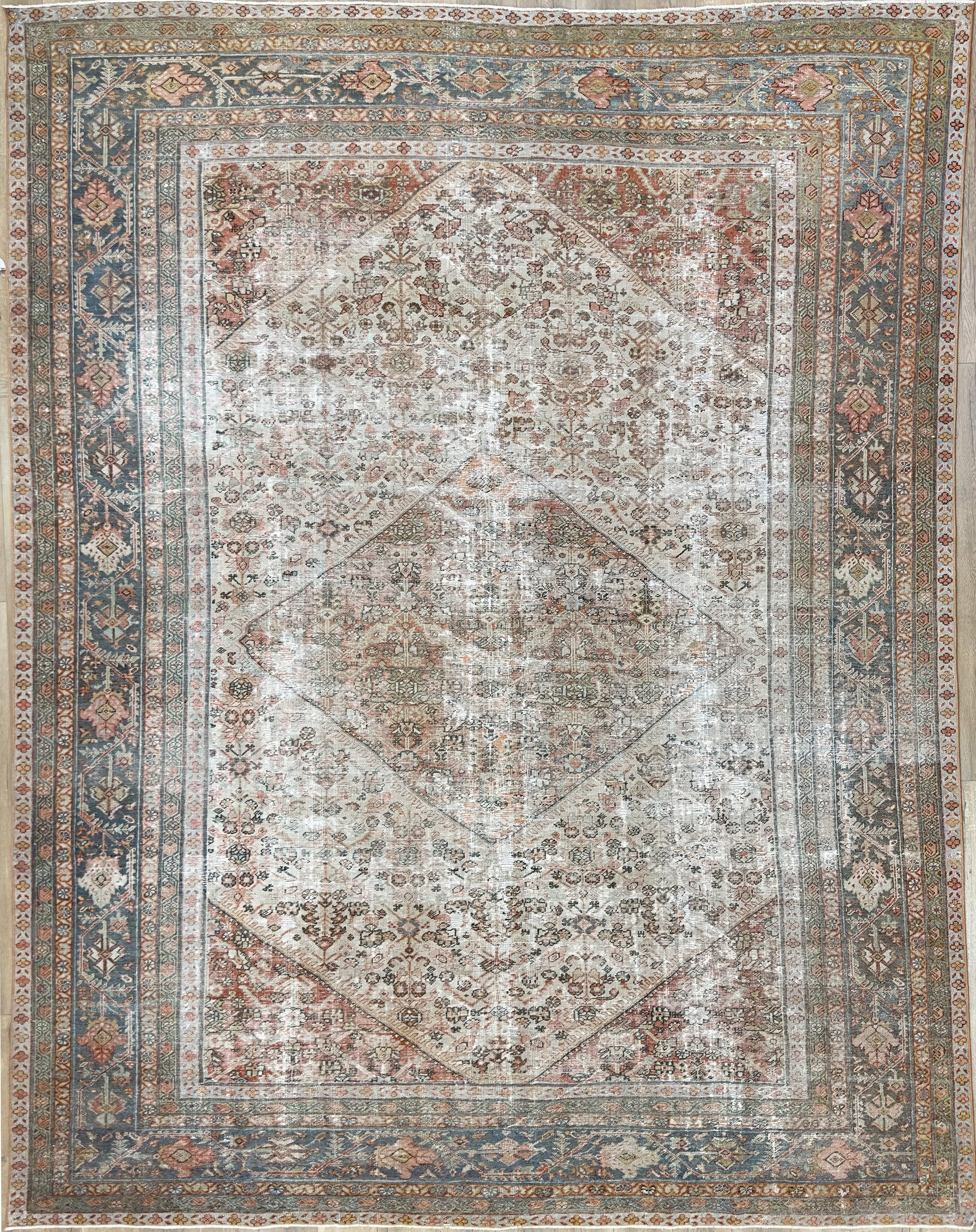 9'x12' Vintage Persian Malayer Wool (#9997)