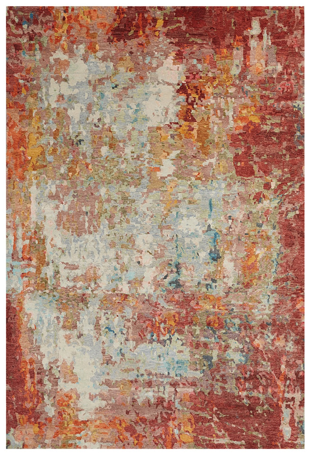 Nepal Modern Wool & Silk (#1014)