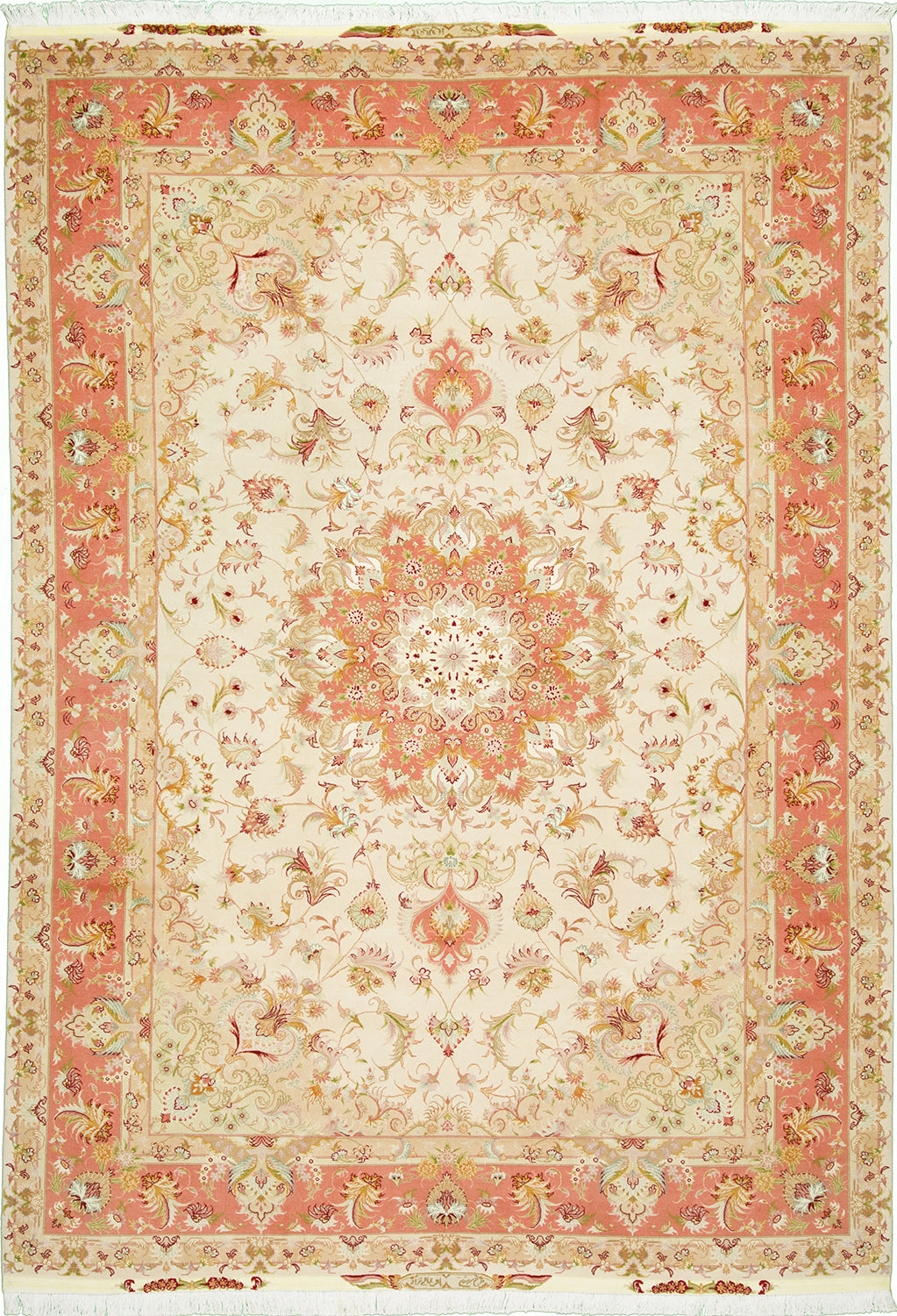 7'x10' Persian Traditional Wool & Silk (#151)