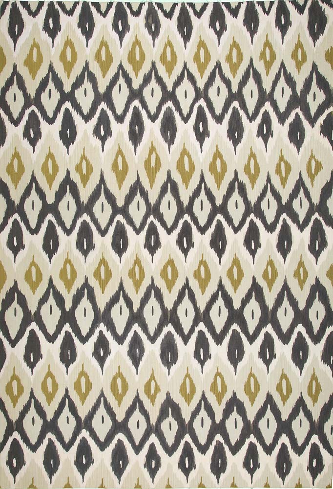 9'6"x13'6" Afghan Modern Wool (#15561)
