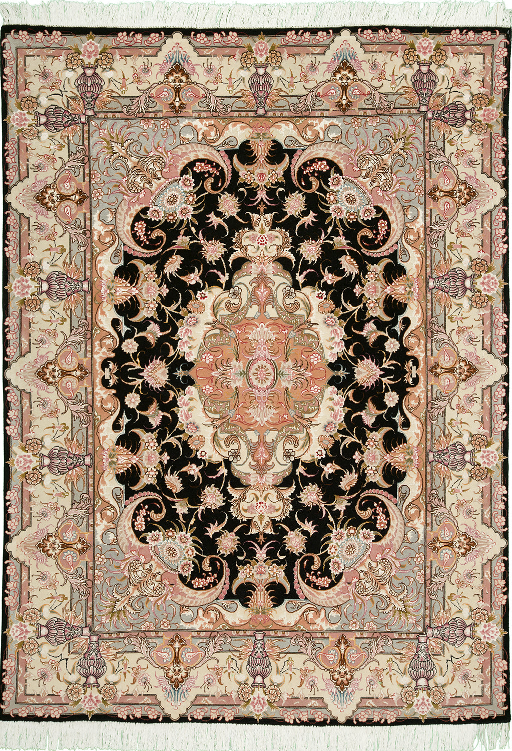 5'x7' Persian Traditional Wool & Silk (#174)