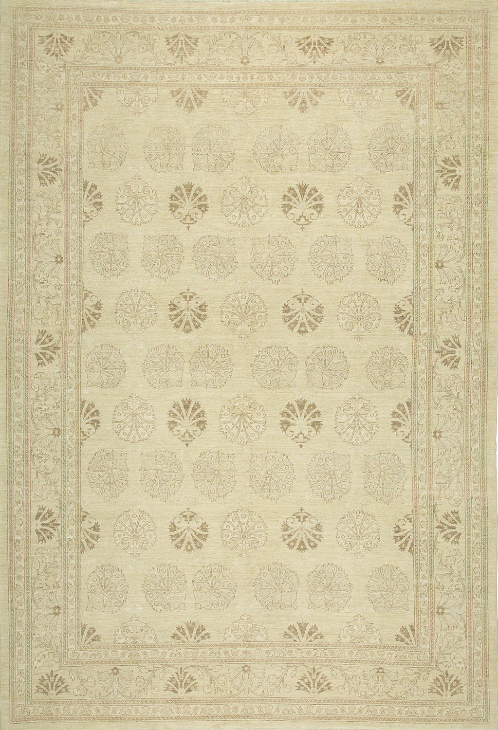 9'x11'8" Afghan Traditional Wool (#20242)