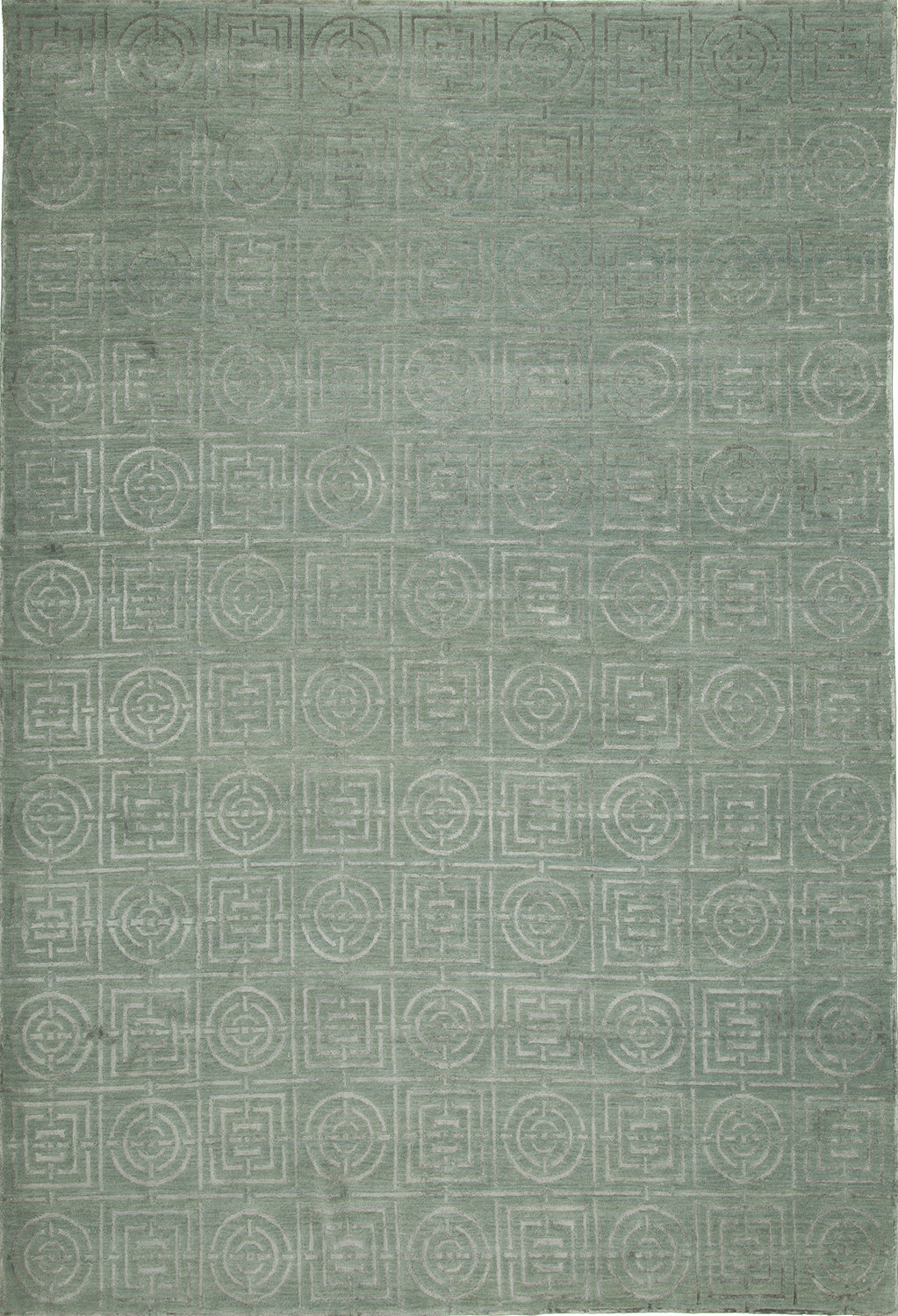 9'x12' Indian Traditional Wool & Silk (#29471)