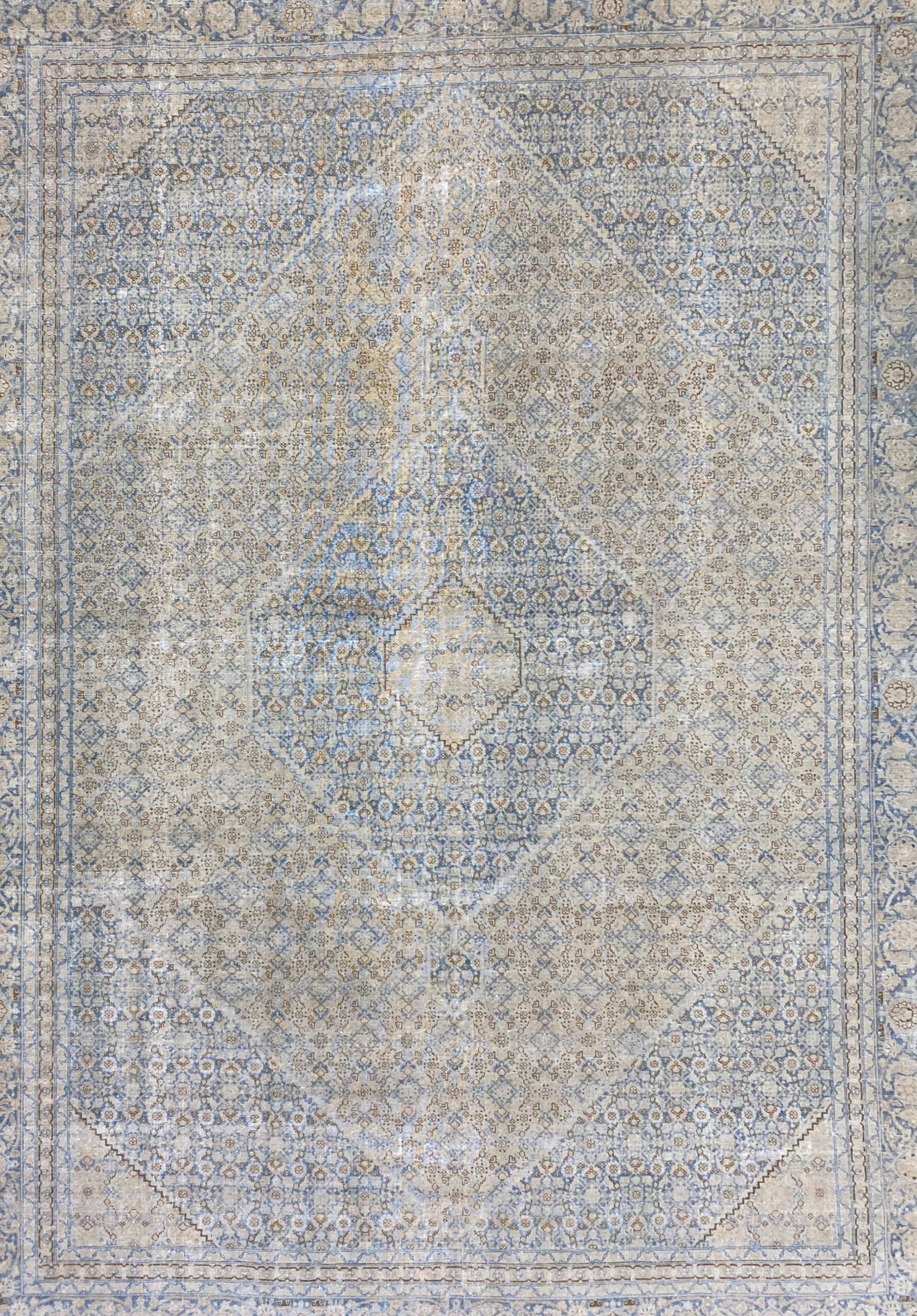 11’6”x16’ Tabriz Vintage Wool (#9679)