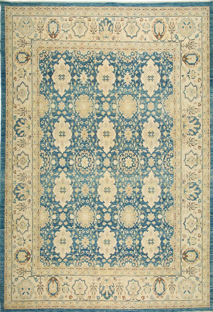 9'x12' Afghan Traditional Wool (#31537)