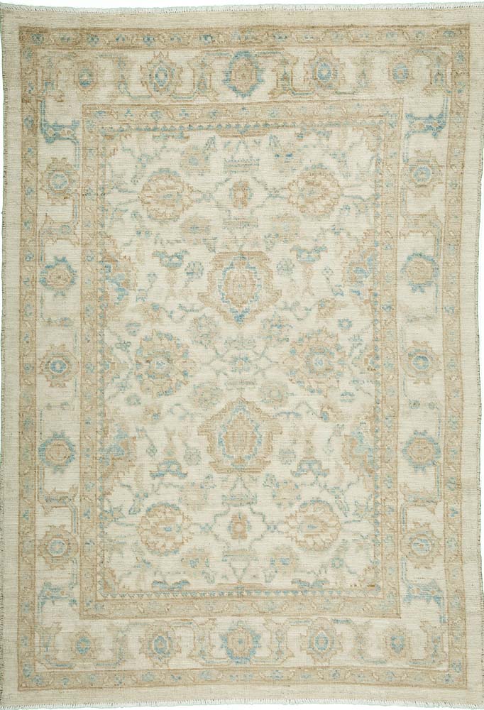 5'5"X7'5" Afghan Traditional Wool (#37938)
