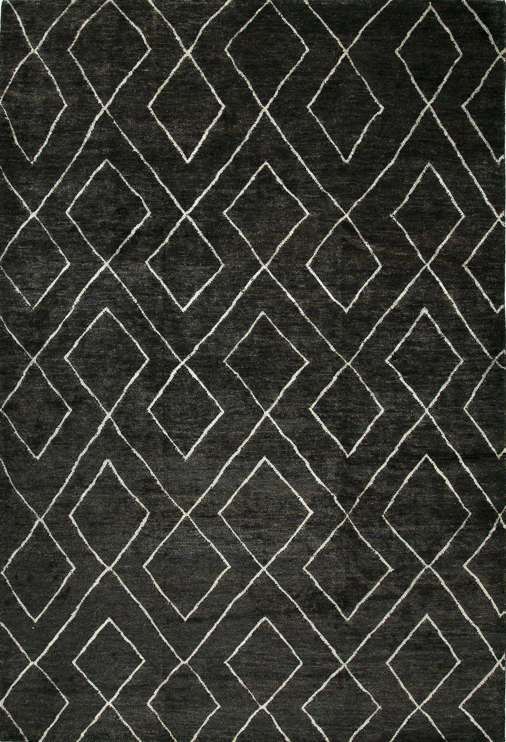 10'4"x14'2" Indian Modern Bamboo Silk (#38398)