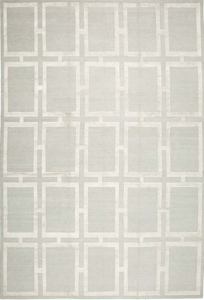 10'x14' Indian Modern Bamboo Silk (#39080)