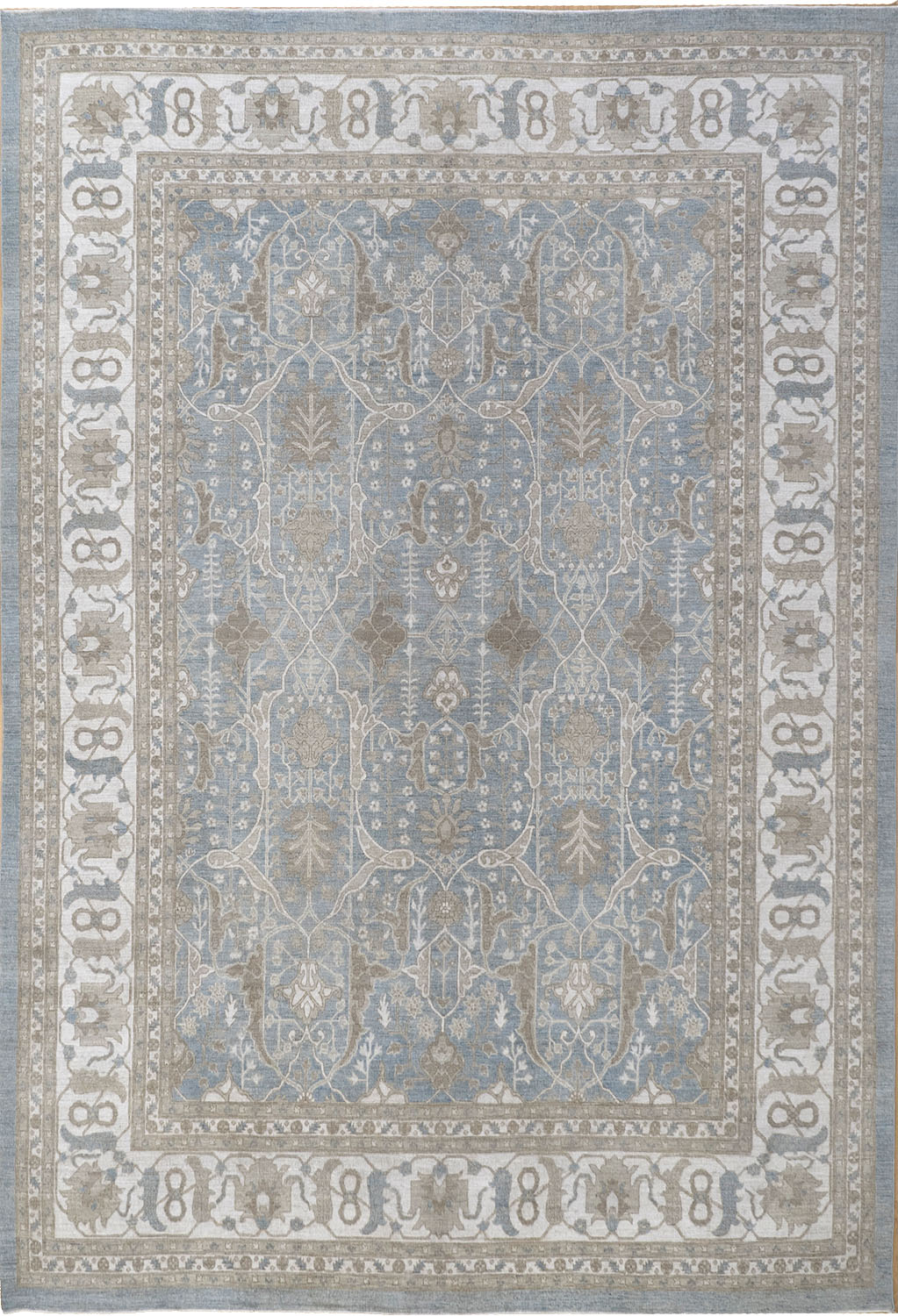9 X 11.7 AFGHAN TRADITIONAL WOOL (# 39688 )