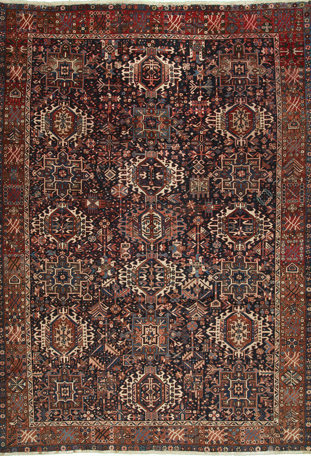 8'5"x10'6" Persian Traditional Wool (#40605)