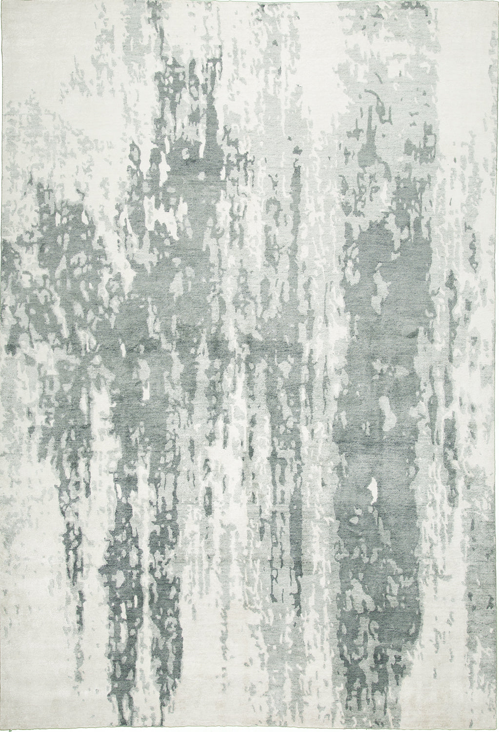 9'x12' Indian Modern Wool & Silk (#40907)