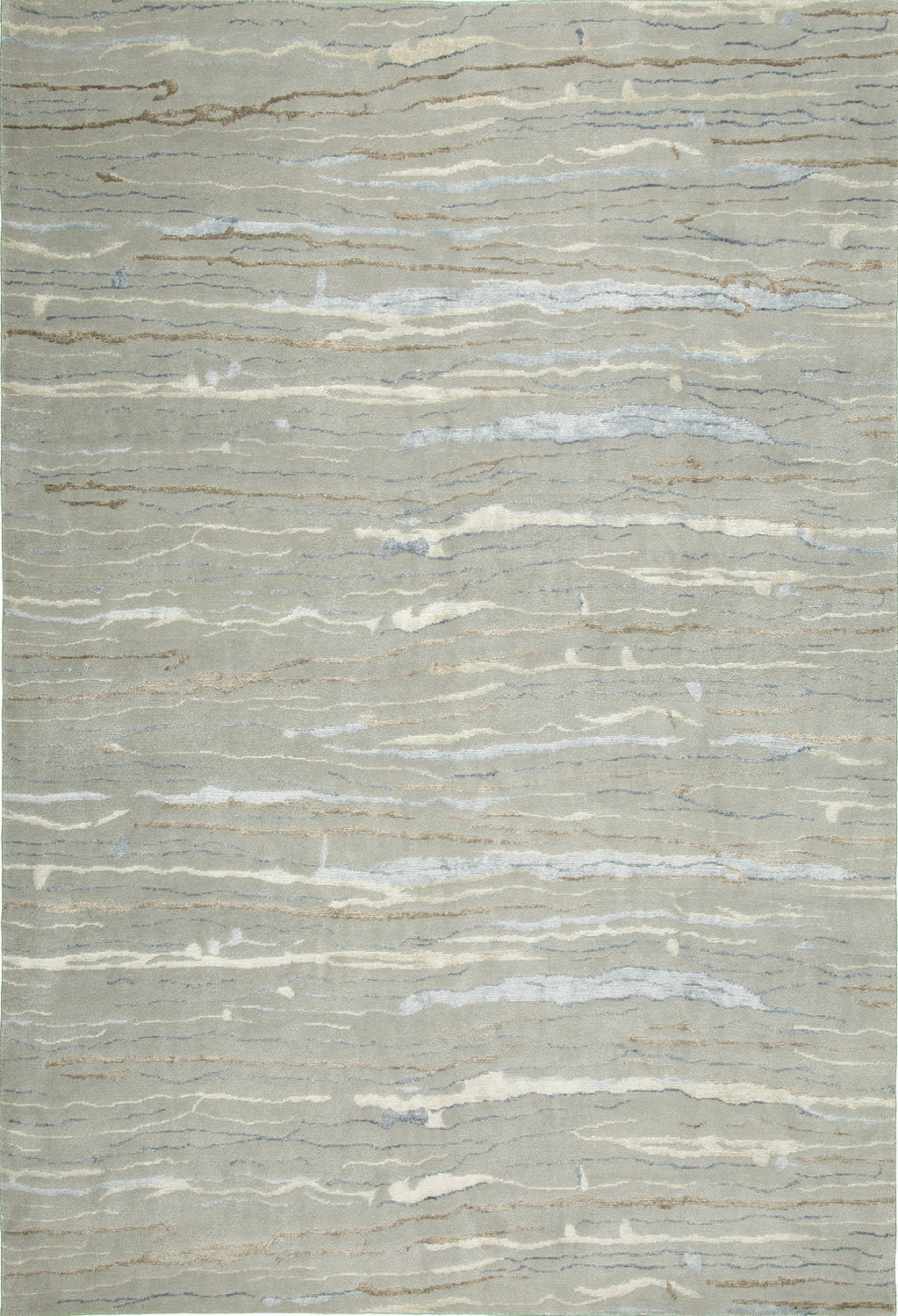 8'x10' Indian Wool & Bamboo Silk (#41520)