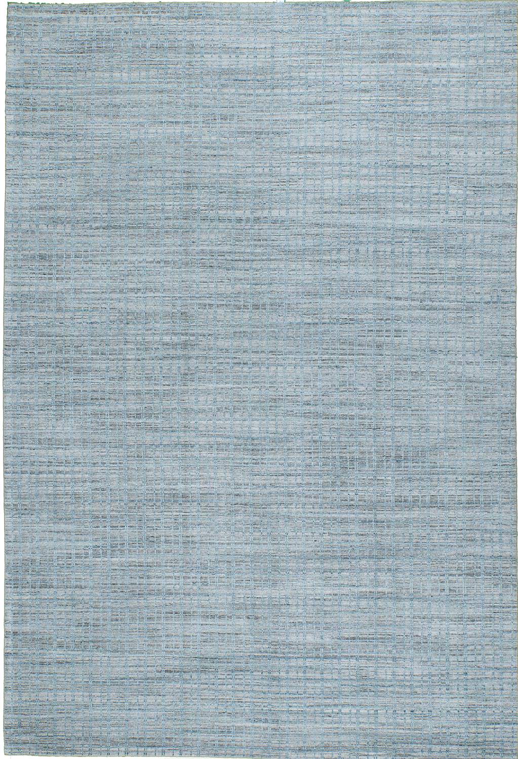 9x12 Indian Modern Wool & Bamboo Silk (#59317)