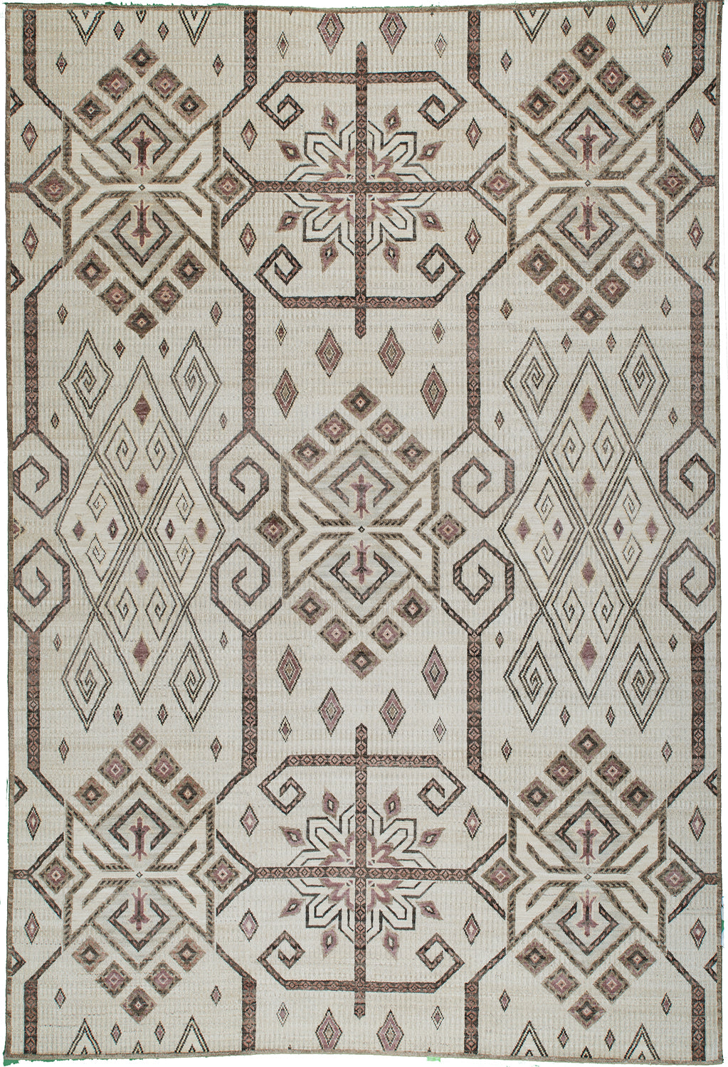 8x10 Afghan Transitional Wool (#63420)
