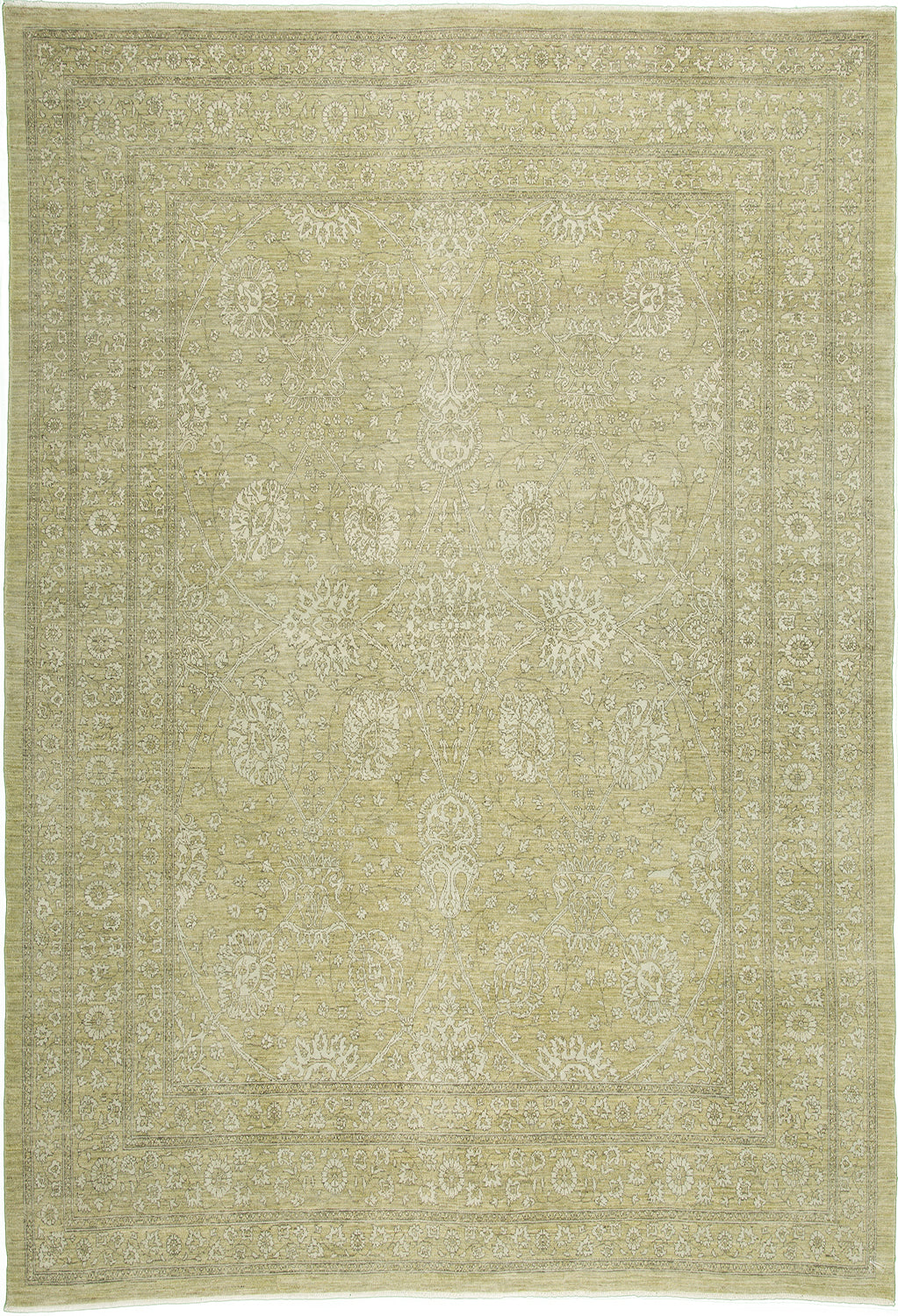 8'1"x9'7" Afghan Traditional Wool (#8087)