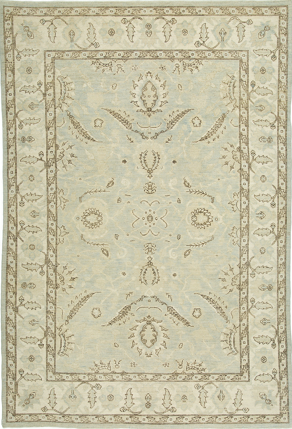 6'3"x9'3" Afghan Transitional Wool (#8266)