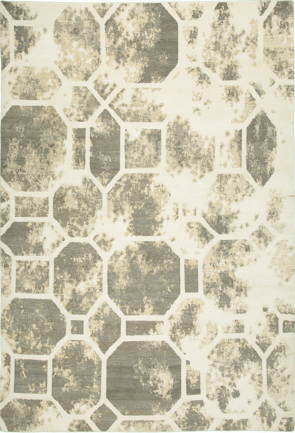 8'x10' Nepal Modern Wool & Silk (#8311)