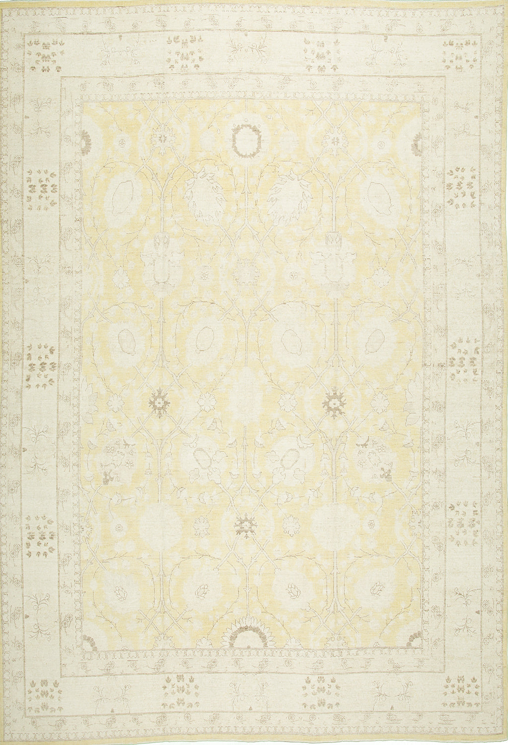 8'4"x11'1" Afghan Traditional Wool (#8338)