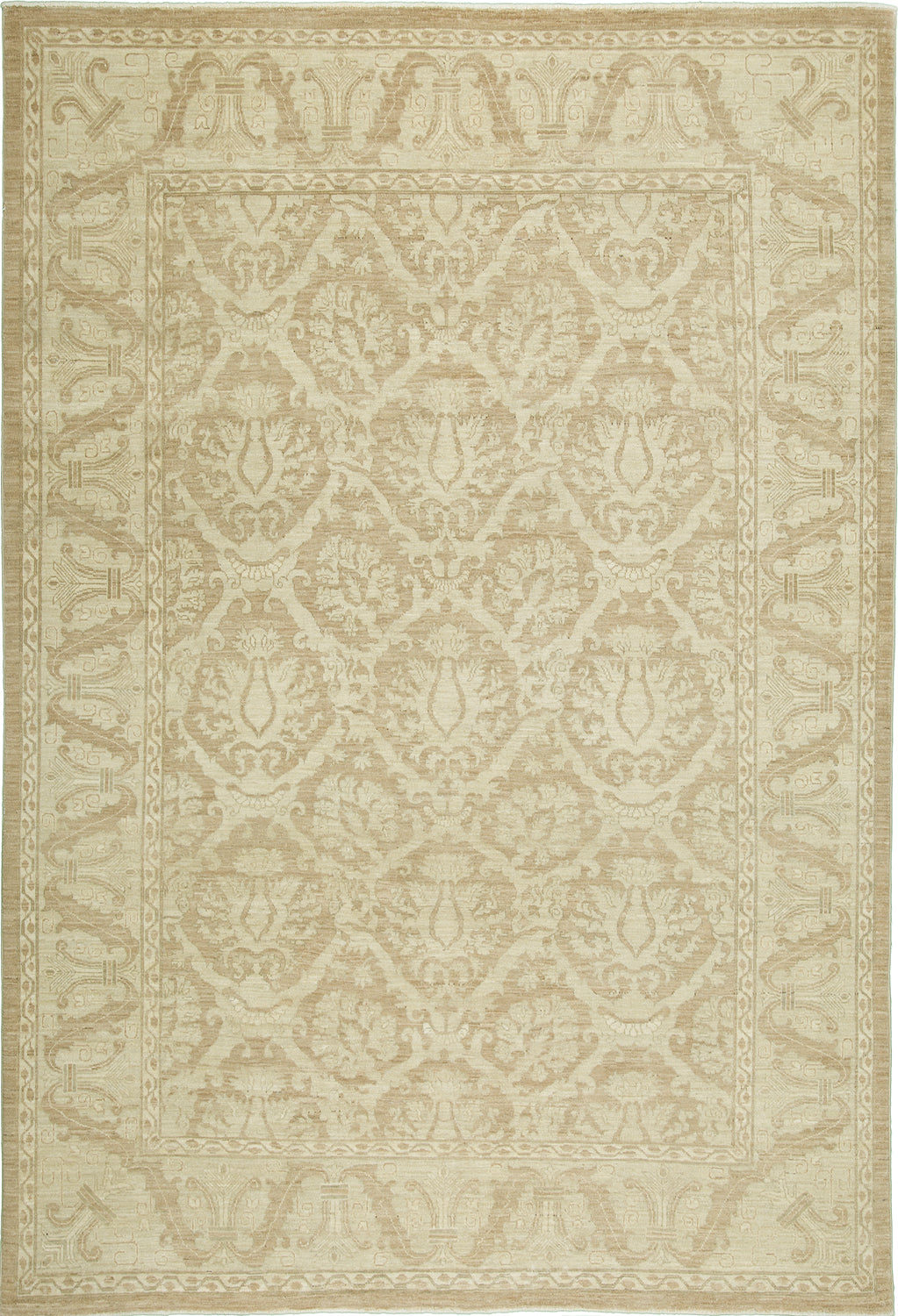 6'5"x8'2" Afghan Transitional Wool (#8422)