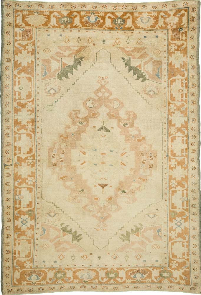 4'11"X8'7" Turkish Medallion Wool (#8486)