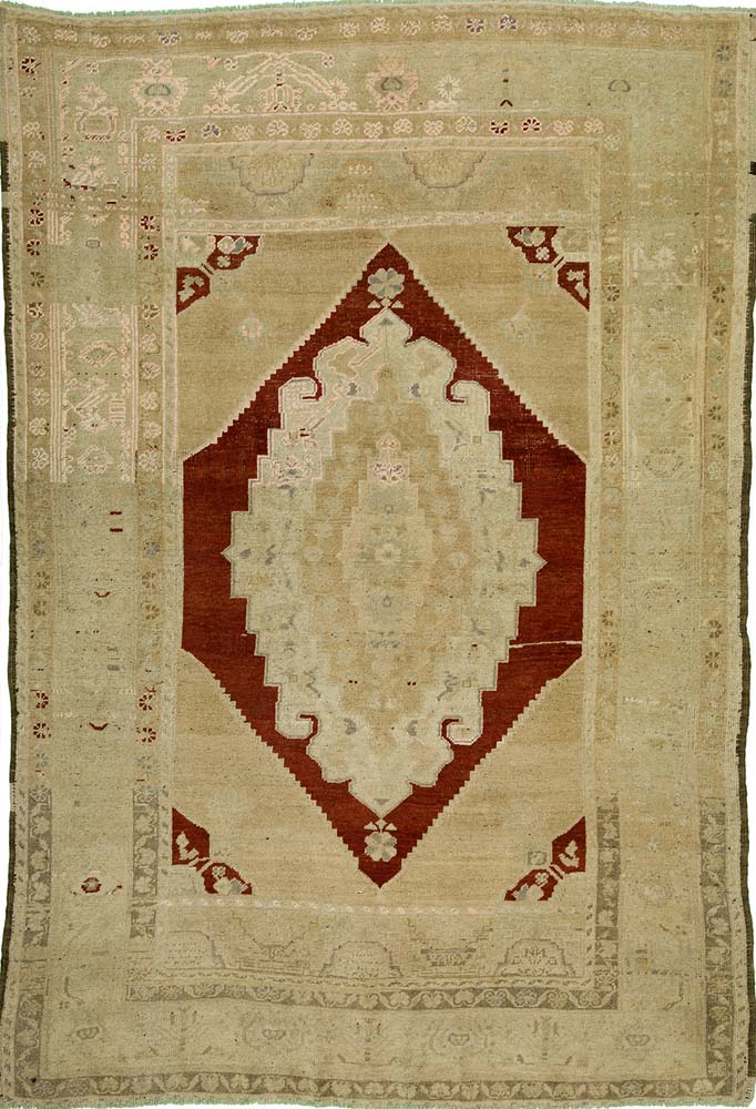 5'x7' Turkish Vintage Wool (#8487)