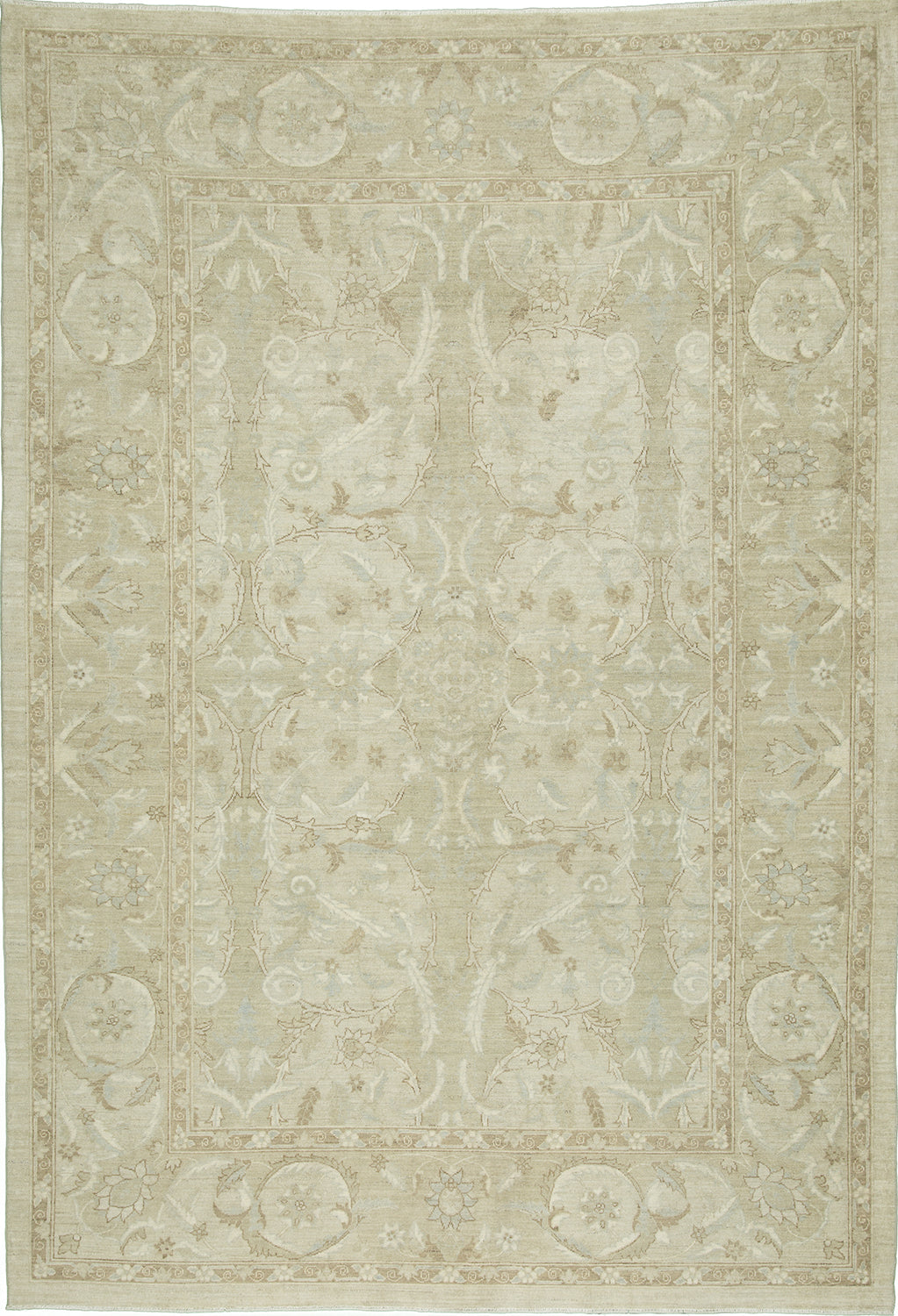 6'5"x9' Afghan Transitional Wool (#8530)