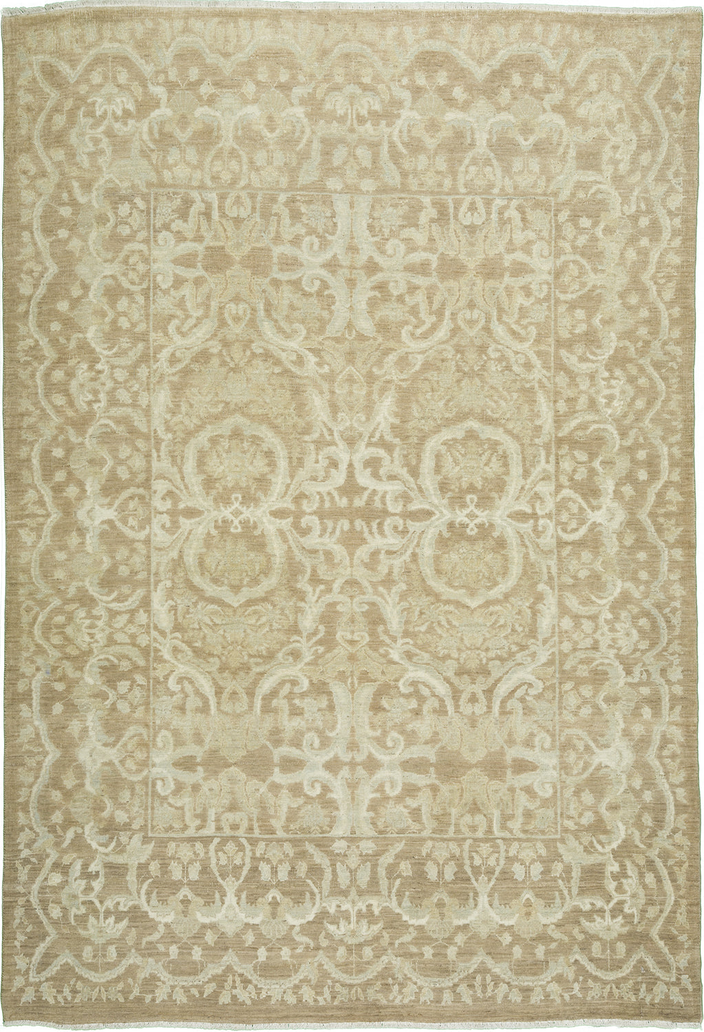 5'2"x6'5" Afghan Transitional Wool (#8535)
