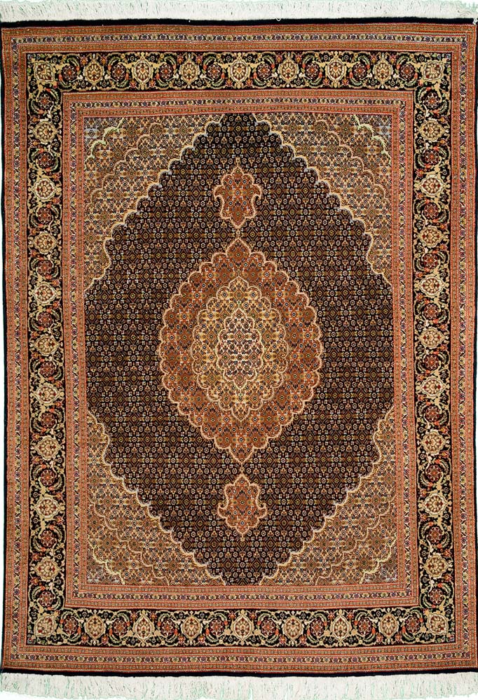 5'x6'4" Persian Traditional Wool (#8684)