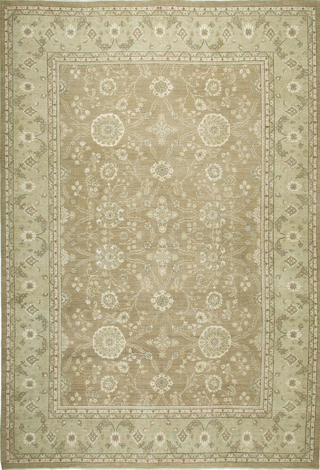 10'4"x14' Afghan Traditional Wool (#8790)