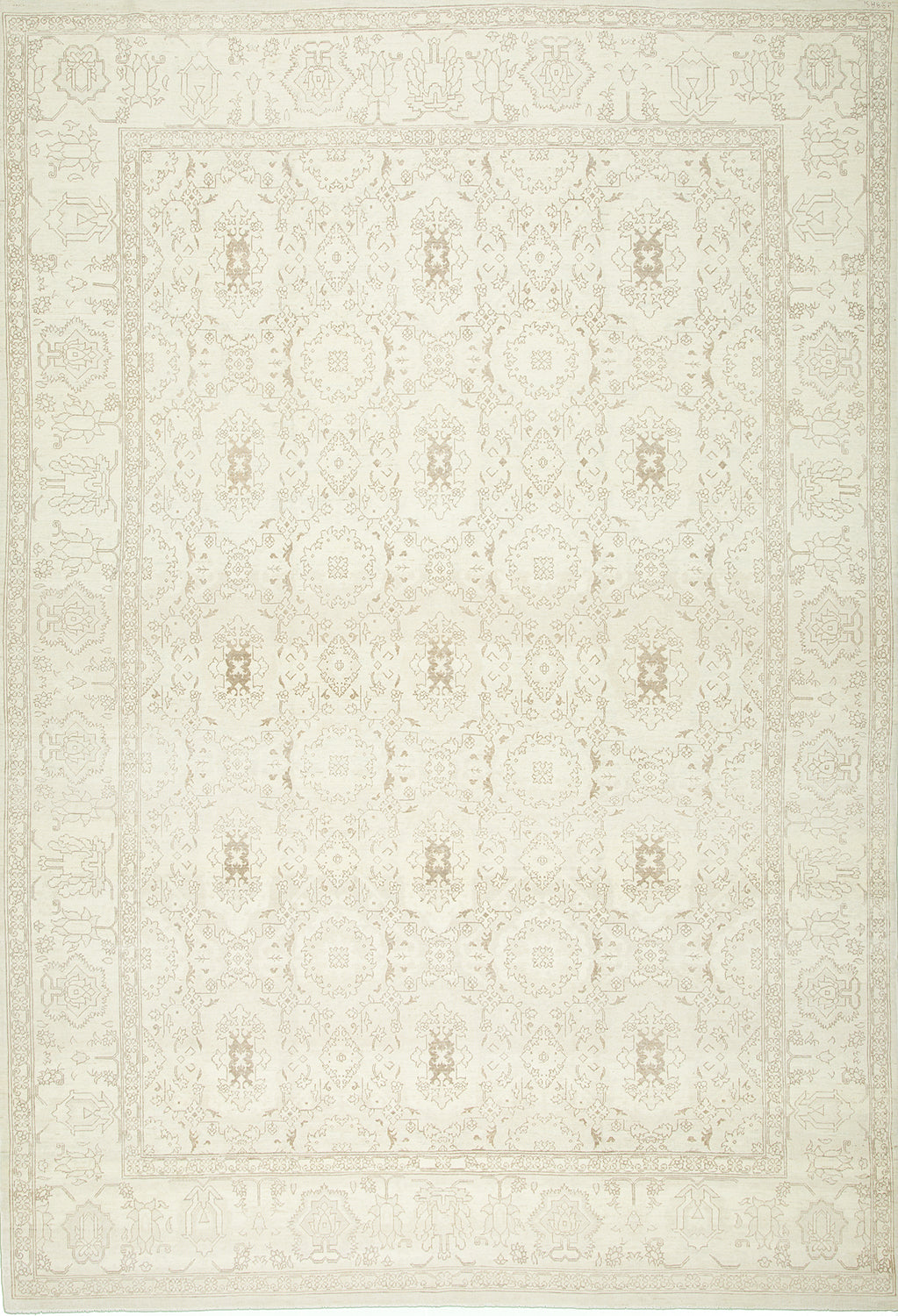 8'3"x11'9" Afghan Traditional Wool (#8802)