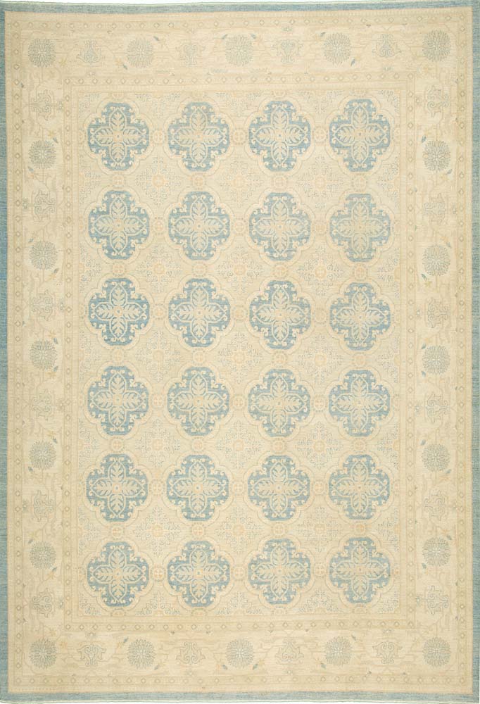 9'3"x10'9"Afghan Traditional Wool (#8933)