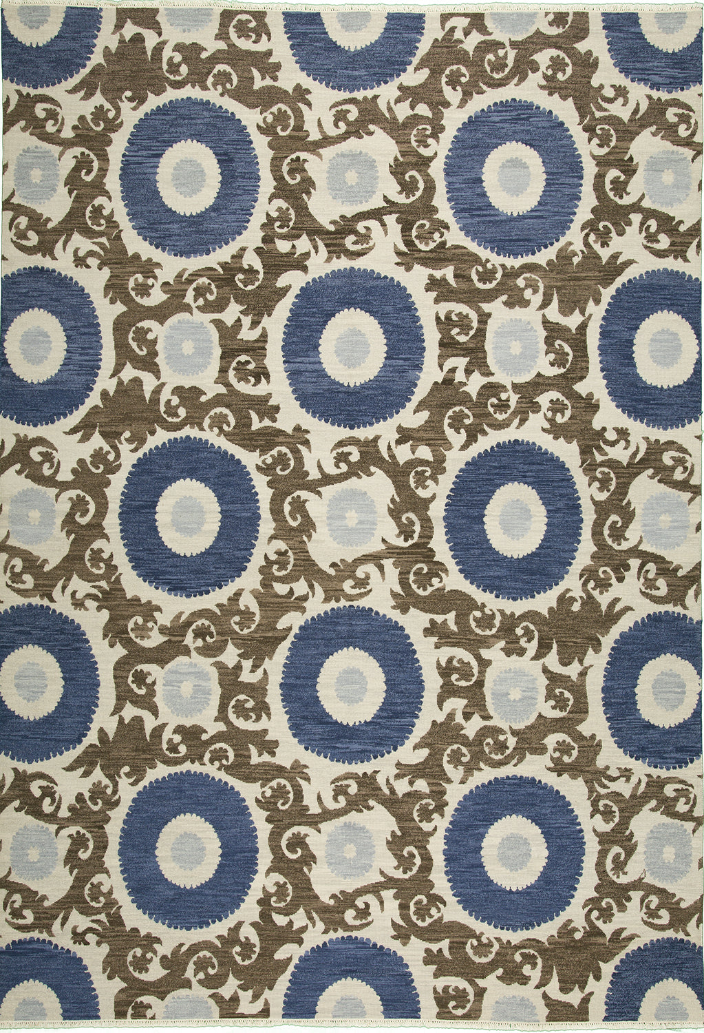 8'x10' Indian Transitional Wool (#8966)