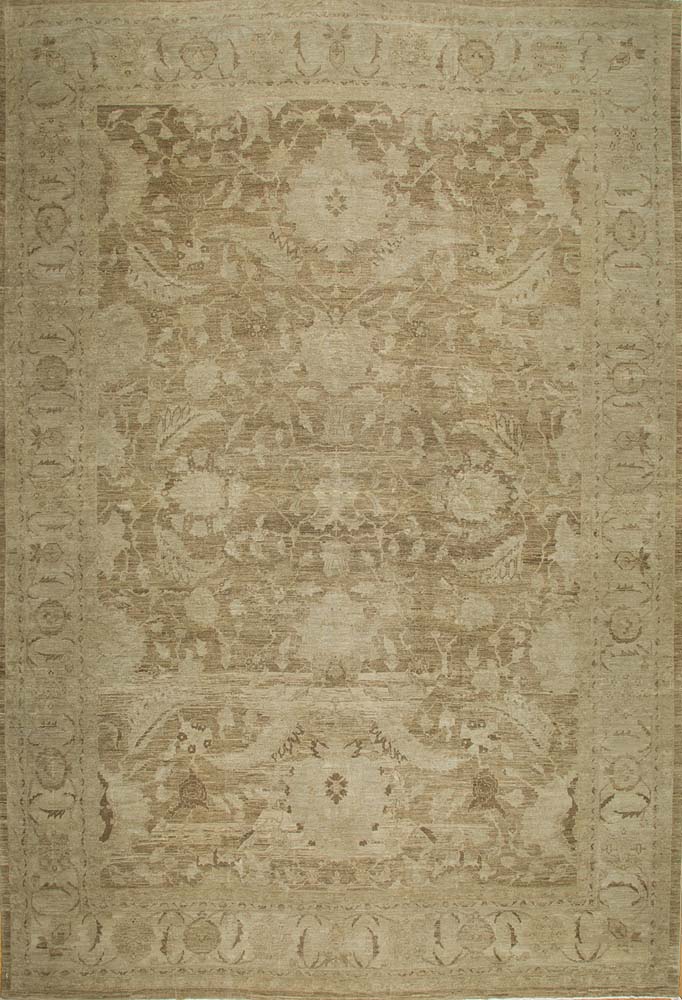 12'10"X17'7" Afghan Traditional Wool (#9052)