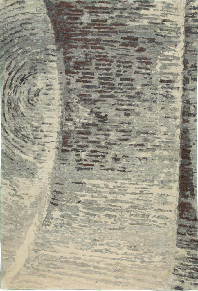 5'x7' Nepal Modern Wool & Silk (#9194)
