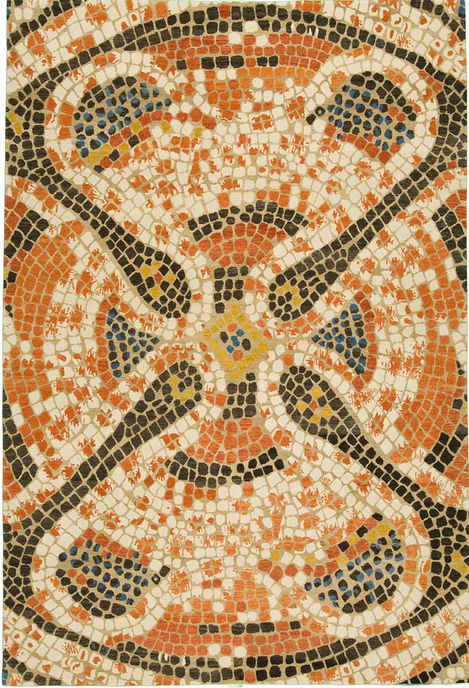 5'x7' Nepal Modern Wool & Silk (#9197)