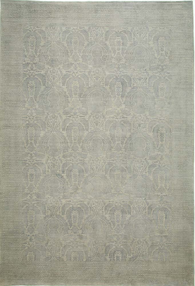 9'x12' Afghan Traditional Wool & Silk (#9219)