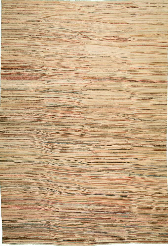 9'1"X12'6" Afghan Modern Wool (#9222)