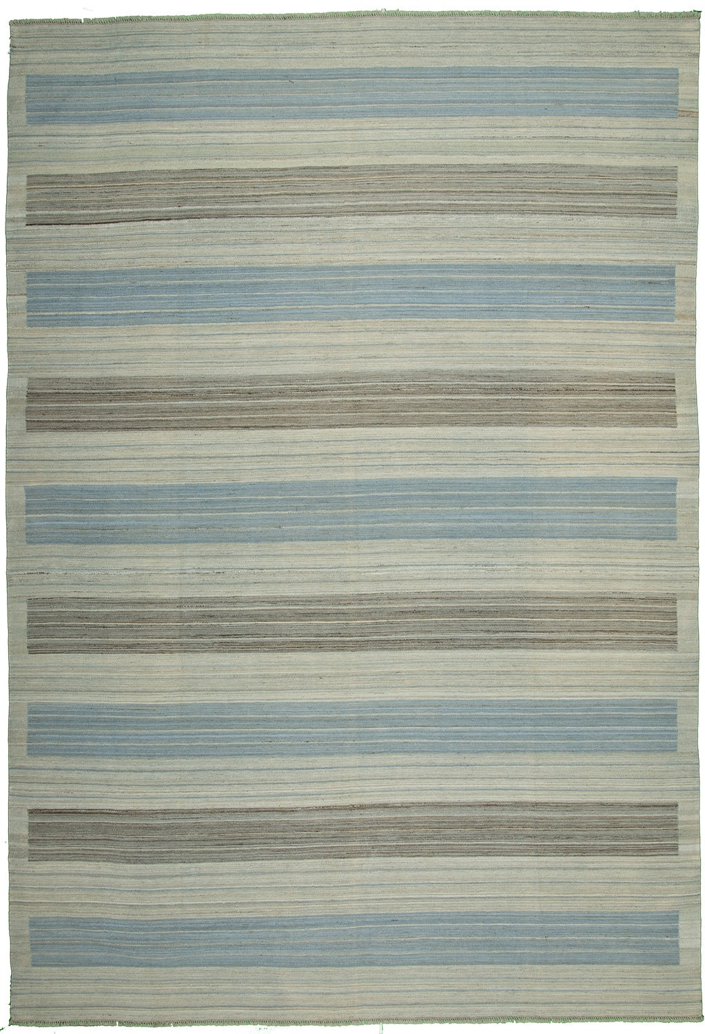 9'x11'9 afghan Modern kilim Wool (#9371)