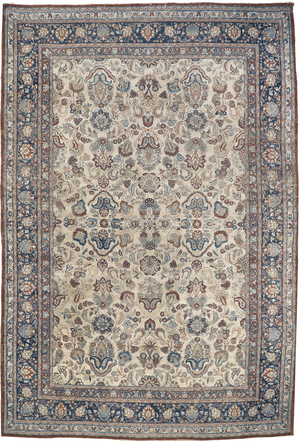 10.3x16.8 persian vintage wool (#9590)