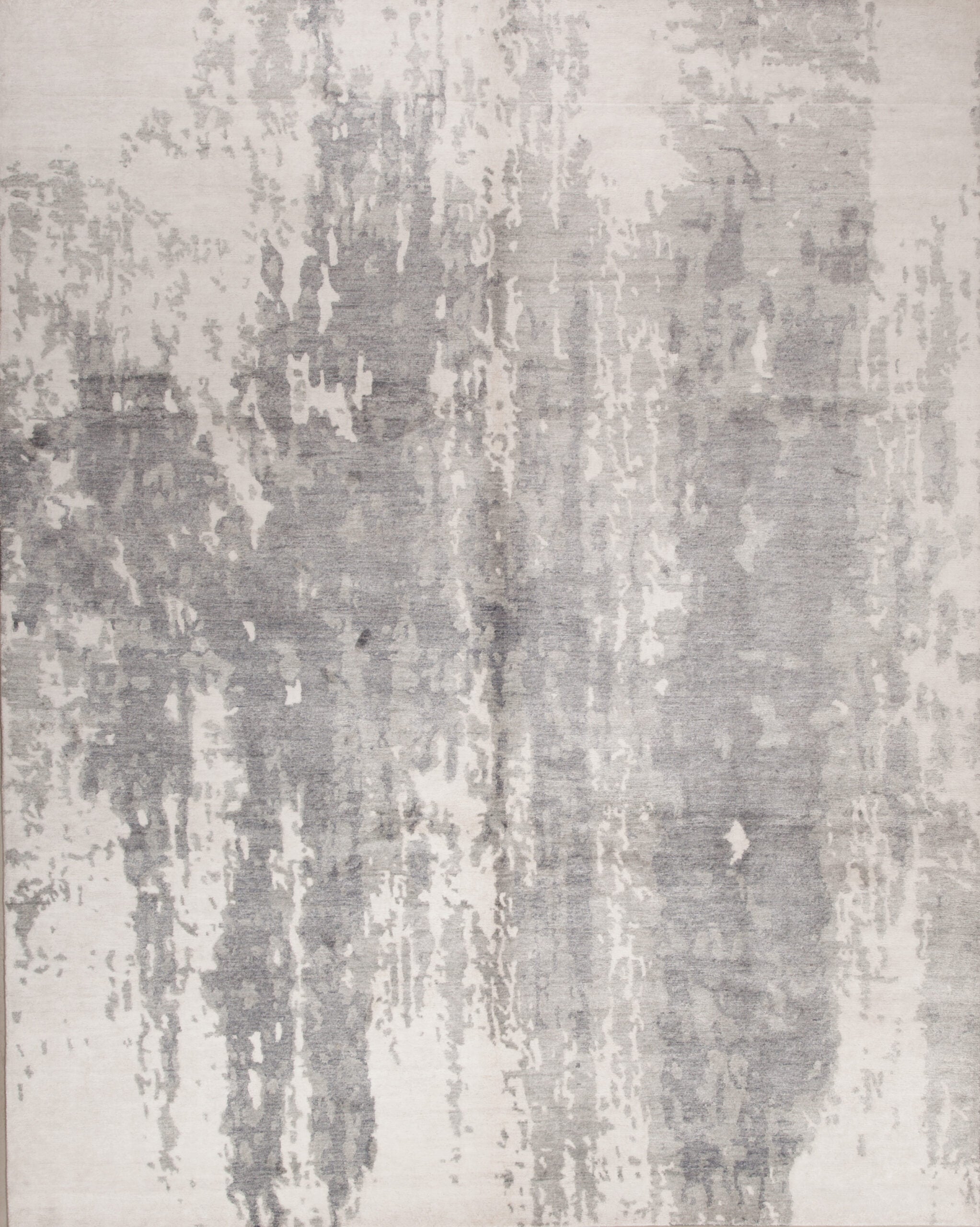 Indian Ace Gray White Bamboo Silk