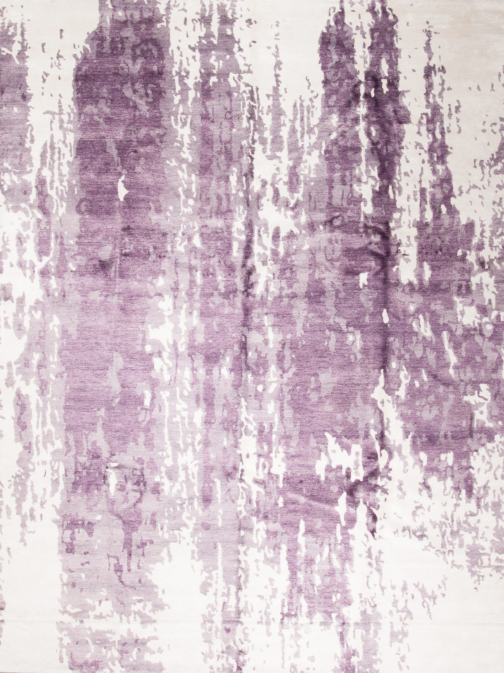 Indian Ace Gray White Bamboo Silk
