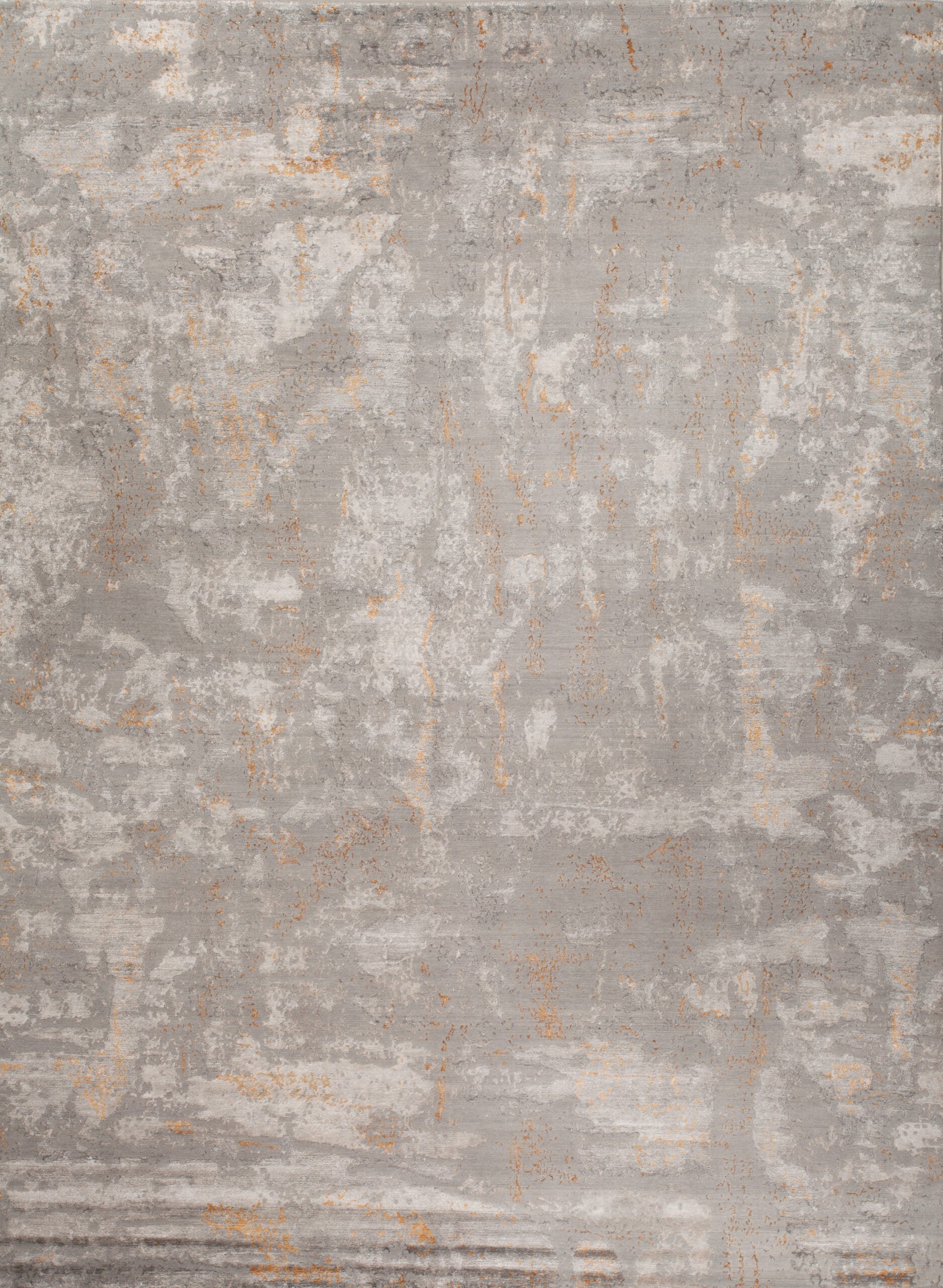 Indian Boxter Gray Wool & Silk
