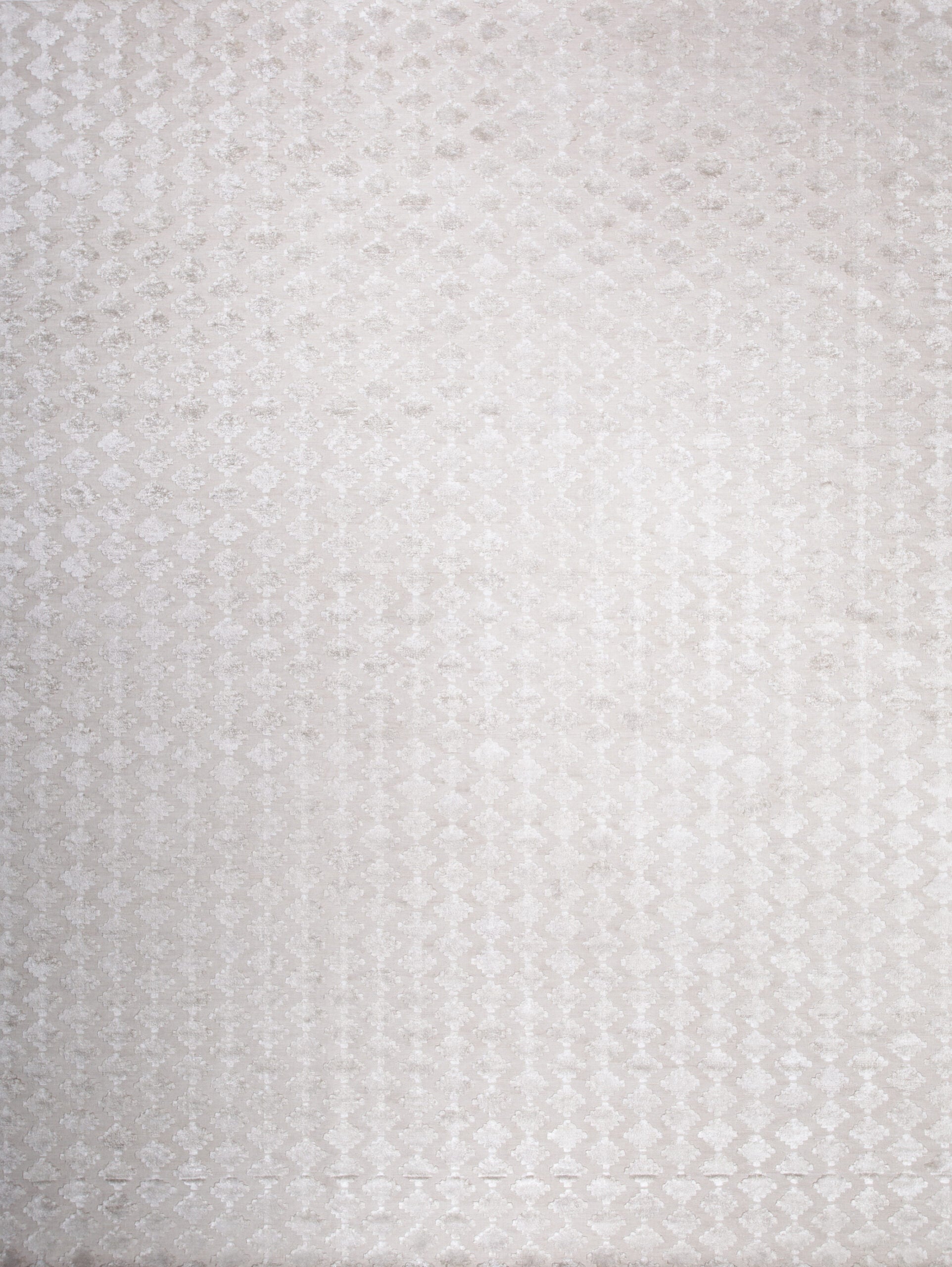 Indian Moonchain Beige Wool & Bamboo Silk