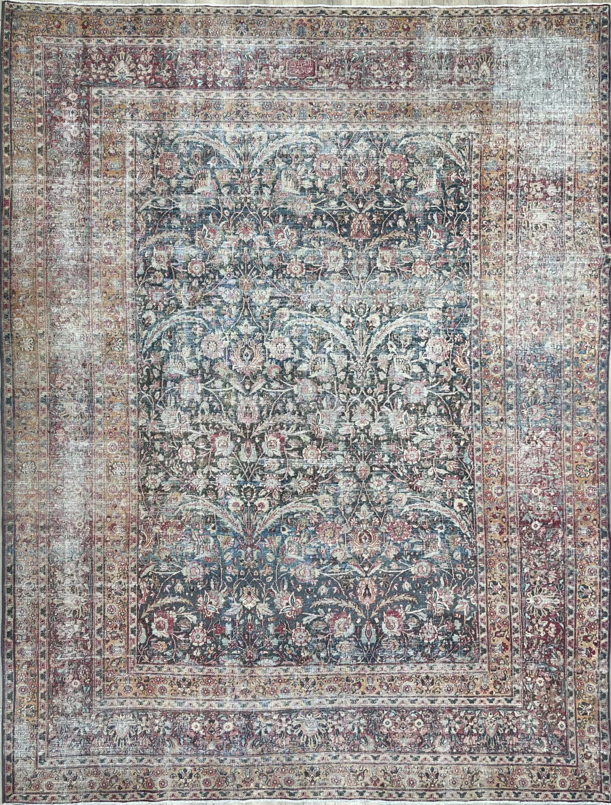 8’8″X11’4″ PERSIAN VINTAGE MOUD WOOL (#10000)