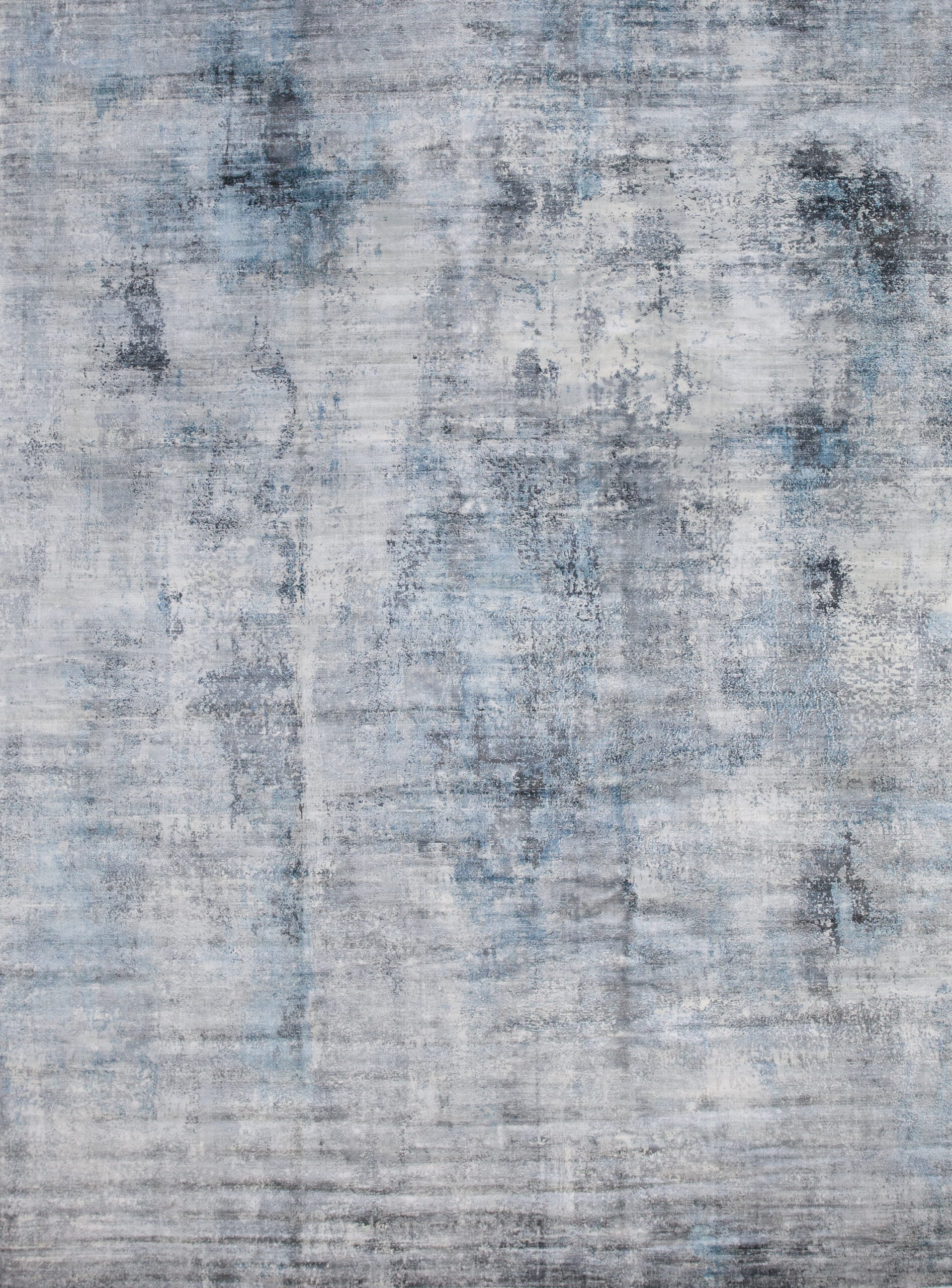 Indian Pitchstone Gray Silver Bamboo Silk