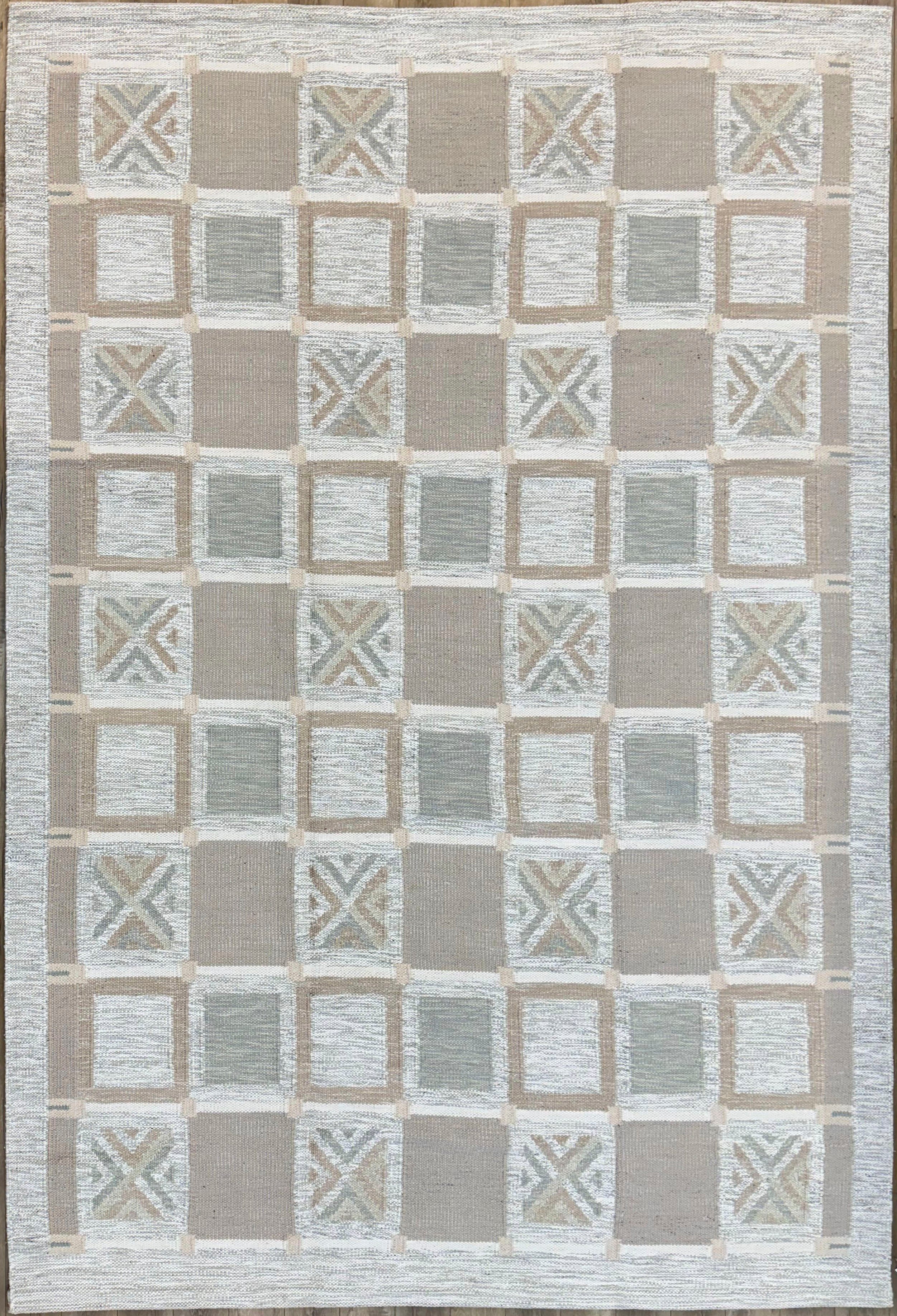 9'0"x12'0" Swedish India Wool (#10686)