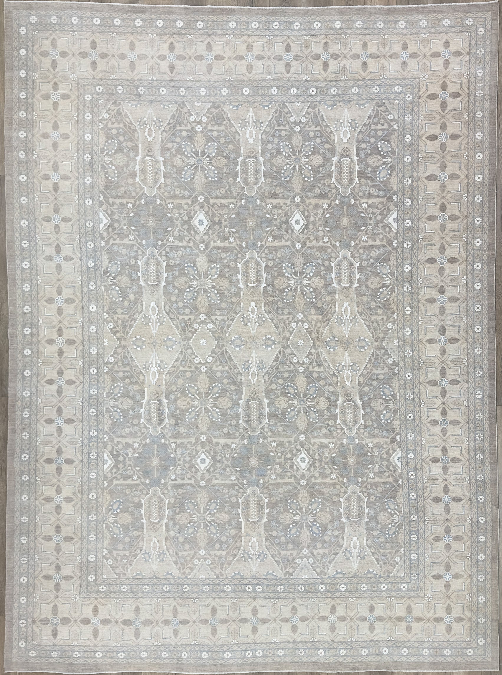 9x12 Afghan Traditional Wool (#10385)