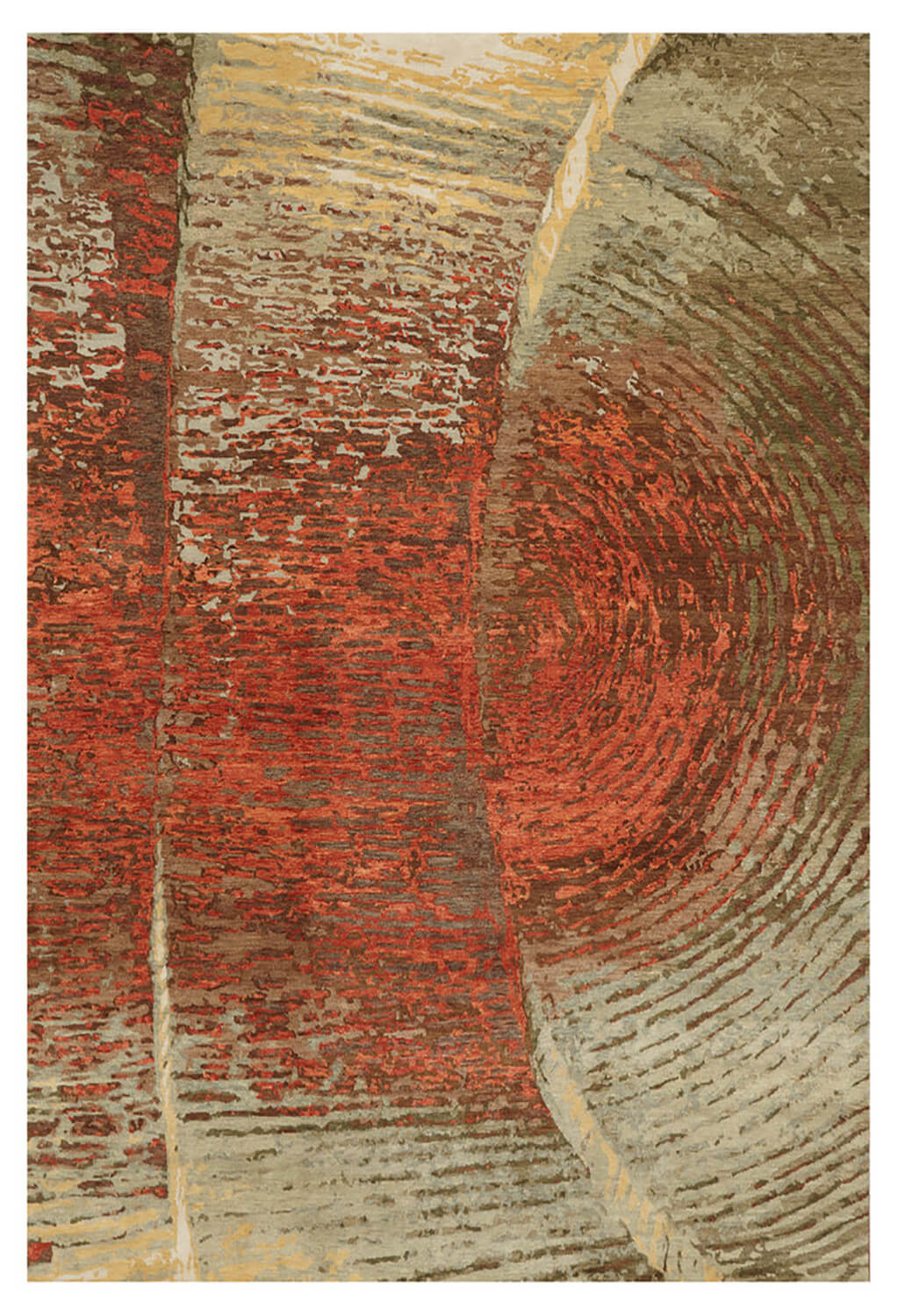 Nepal Modern Wool & Silk (#1004)