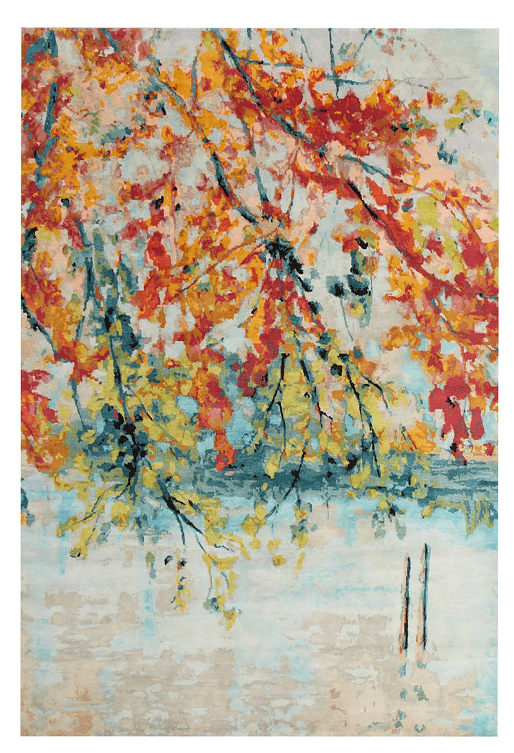 Nepal Modern Wool & Silk (#1013)